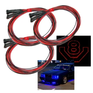 Lysdioder LED-knappar Lazer lampor