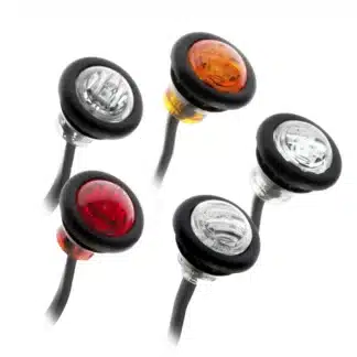 Runt positionsljus LED 12V-24V pearl