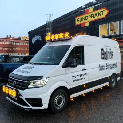Extraljus med positionsljus och varningsljus LED BLCKOUT