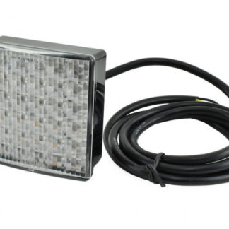 Blixtra Bak-bromslampa LED 24 V 80x80 mm