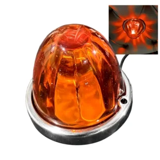 Melonlight innerbelysning innertak i bil orange 12v 24v