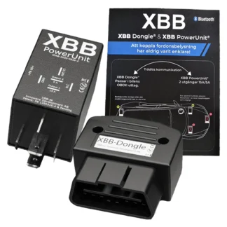 XBB Dongle extraljusrelä med bluetooth