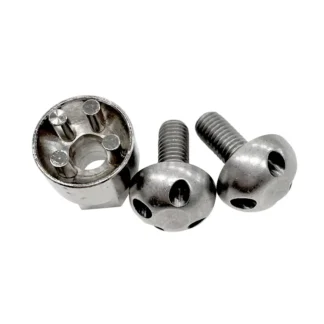 Stöldskydd för ledramp Låsskruv M8-gäng 20 mm