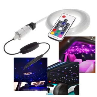 Stjärnhimmel RGB LED med fiberljus