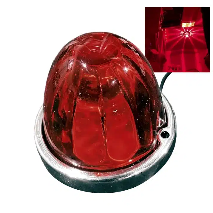 Melonlight röd belysning lampa 12v-24v