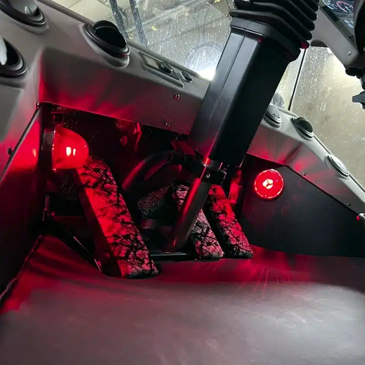 Melonlight innerbelysning hytt lastbil entreprenadmaskin 12v 24v