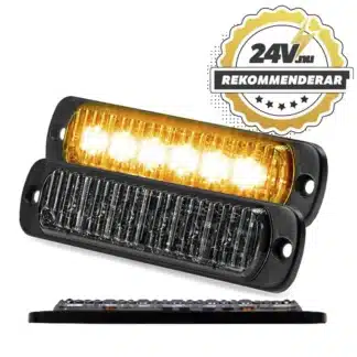 Tunna blixtljus L52 Standby med tonat glas